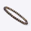 Red CB100552 Red Tiger Eye & Hematite