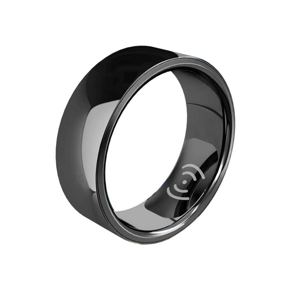 2024 IUTECH IP68 Waterproof Smart Ring Featuring Robust Health Monitoring Heart Rate Tracking Sleep Analysis in a Sleek Design