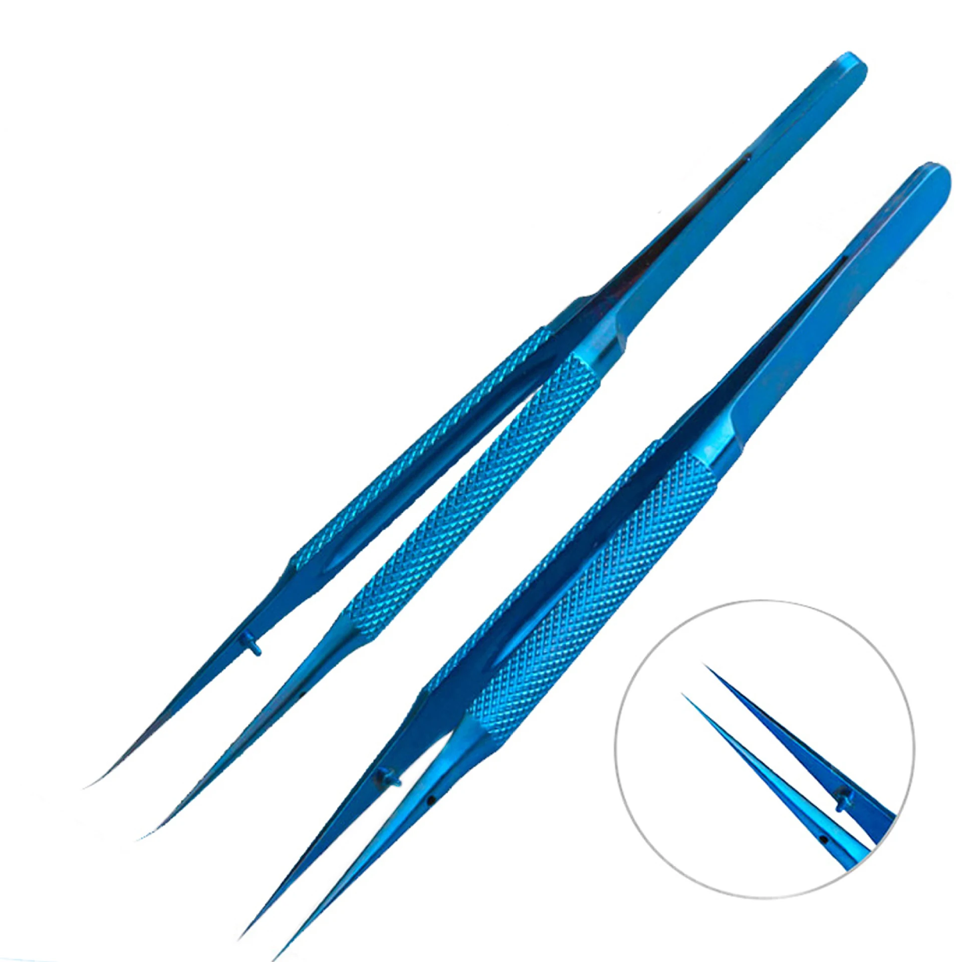 Fingerprint flying lead tweezers