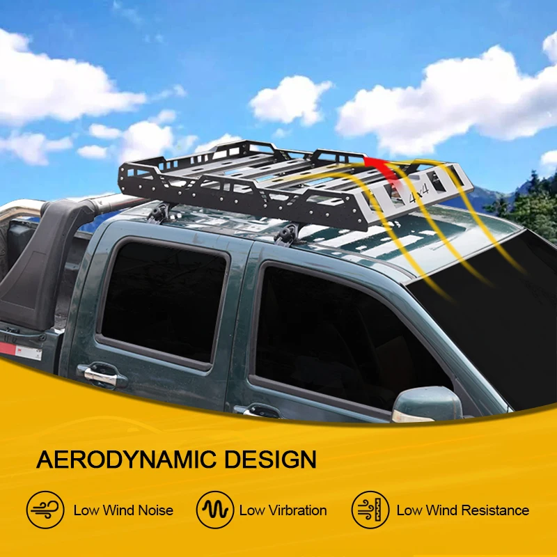 JINHUIJU Lightweight Aluminum Cargo Carrier Universal Fit