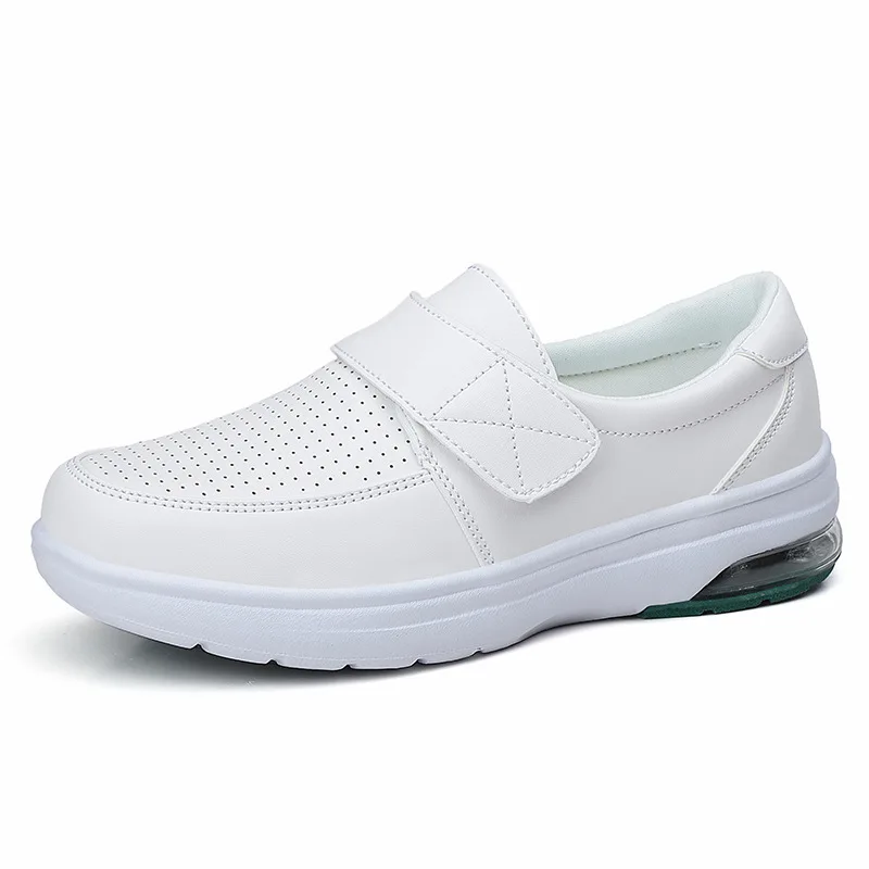 Zapatos De Cuero Blanco Para Enfermera,Calzado De Hospital,Trabajo,Enfermera,Moda  - Buy Médico De Las Mujeres Zapatos,Médico De Zapatos Para Las Mujeres,De  Deporte Trabajo Autoclavable Esd De China Al Por Mayor De Marca Dama