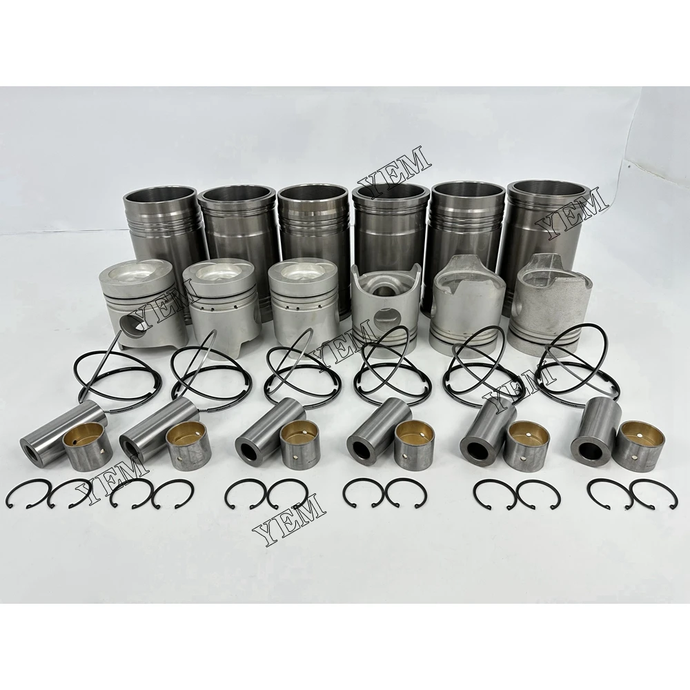 For Mitsubishi 6D22 Cylinder Liner Kit Machinery Engine Spare Parts 6