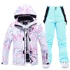 304 top + ice lake blue pants - xs