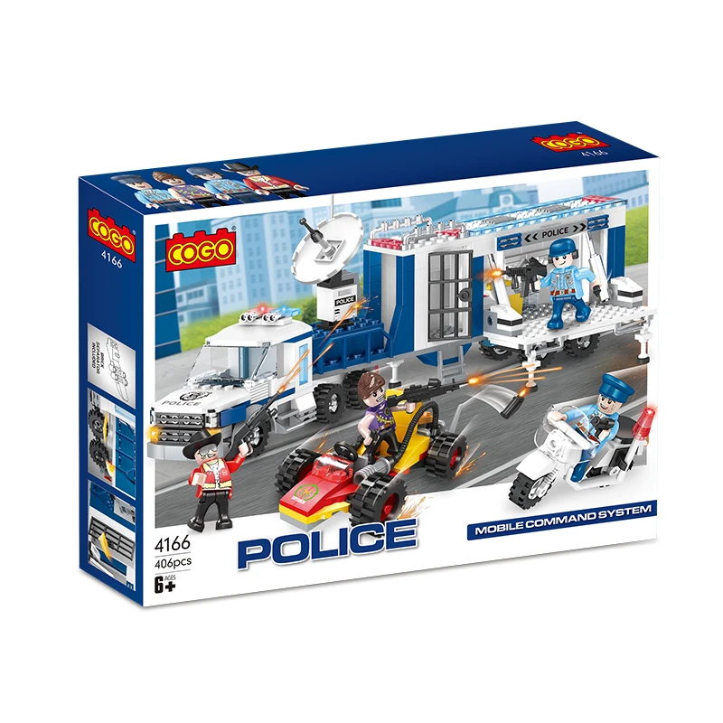 coco 401 pcs police mobile command Alibaba