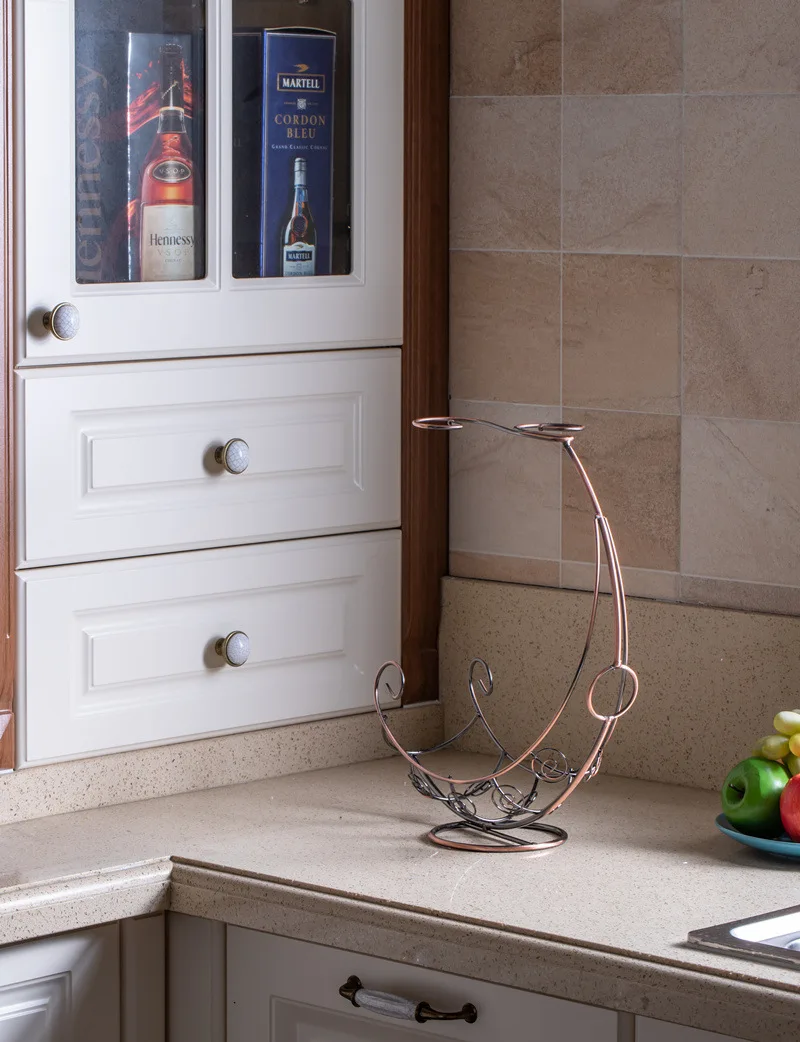 hanging wine glass rack