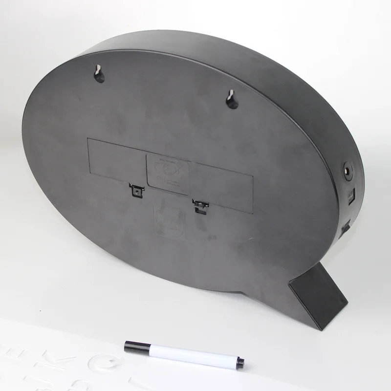 DIY Handwriting Message Board Speech Bubble Light Box