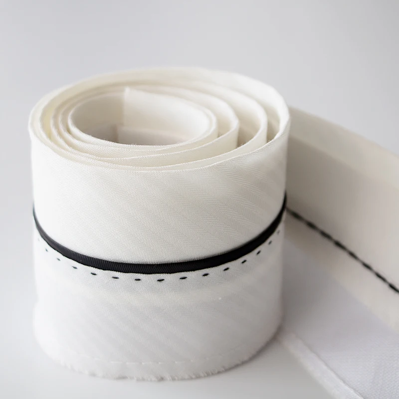Black Polyester Trouser Gripper Waistband Tapes Packaging Type Rolls
