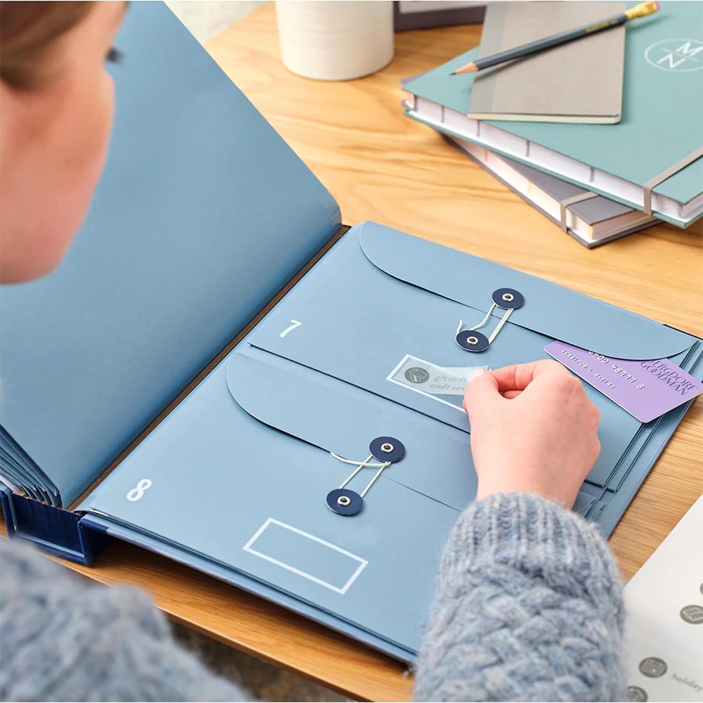 Estate What if I Die End of Life in case Go Missing Binder Book Notebook Planner File the Folio Important Document Organizer