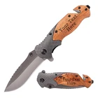 Classic Style X50 Wood Handle Pocket Knife EDC Military Combat Outdoor Camping Hunting Folding Survival Knife Knifes