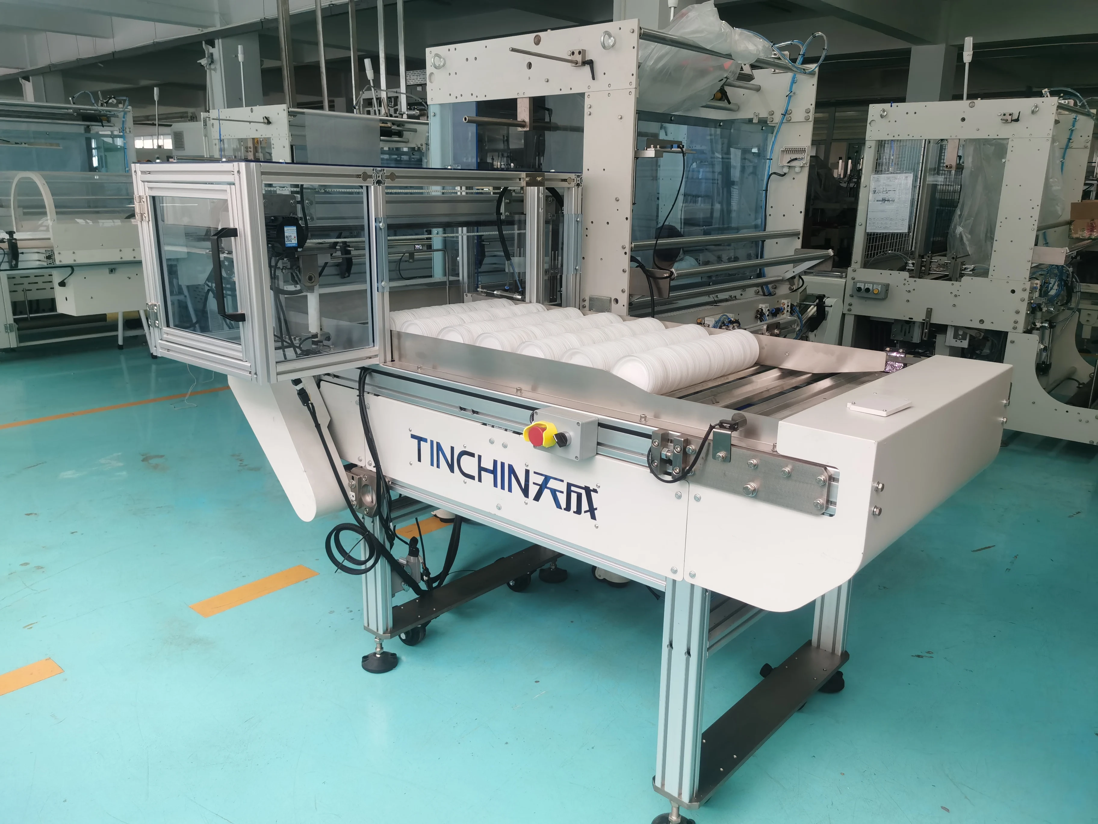 Biodegradable Paper Plastic Lids Packing Machine