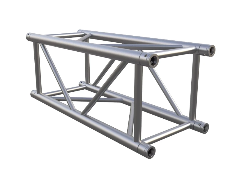 Custom 400*400mm Aluminum Alloy Truss Flat Top Light Stand Portable Round Stage Roof Truss for Stage & Event Use manufacture