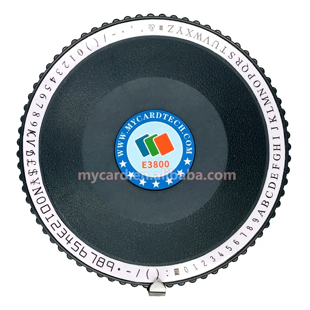 뜨거운 판매 PVC 카드 엠보싱 및 들여 쓰기 인쇄 기계