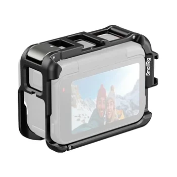 For SmallRig Insta360 Ace Pro 2 Utility Frame Cage Supports Horizontal Vertical Action Camera Mounting Frame Claw Cold Shoe