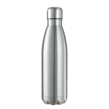 High quality lids Light Color Cola Shaped Water Bottle Stainless Steel Insulated Double Wall Vacuum Water Bowling Thermoses