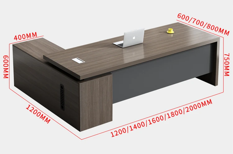 Hpl Executive Office Manager Furniture High Pressure Laminate L Shaped ...