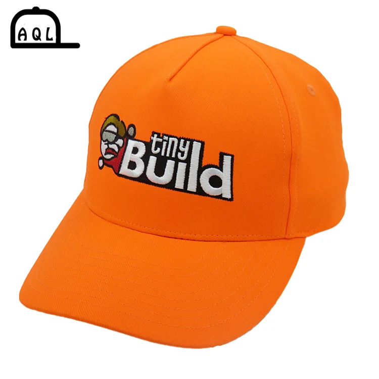 Stihl Noir & Orange Feutre Tissu Hat/Cap W Logo Brodé Réglable 
