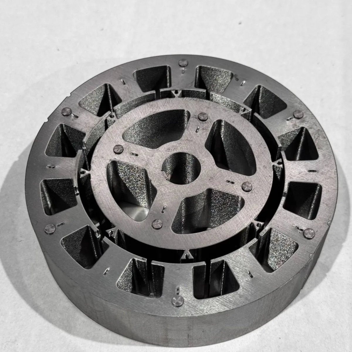OD 120MM ID 80MM Stator Rotor Manufacturers Wholesale Motor Motor Rotor Core Shafeless Rotor Motor Stator Electric Durable