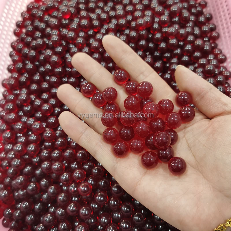 Marufuji Red Beads 3 mm (5 Gram)