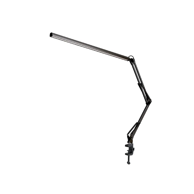 2020 Wenkai Factory Black Adjustable Flexible Reading Swing Arm Dimmable Drafting Architect Task LED Desk Nail Table Salon Lamp