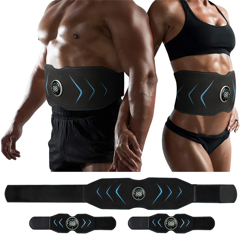 Legs Effective Muscle Stimulator and Toner for Abs Stimulation Belt Uses Bioelectrical Magnetic Waves and Chinese Acupuncture for Best Results Arms SUNMAS Electric Ab Belt for Women and Men 