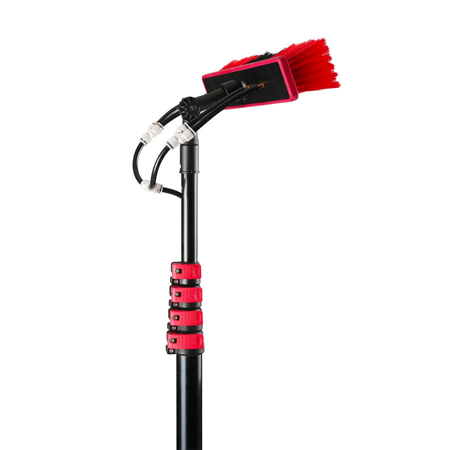 24 Foot Scalable Adjustment Window Cleaning Carbon Fiber Water Fed Pole ...