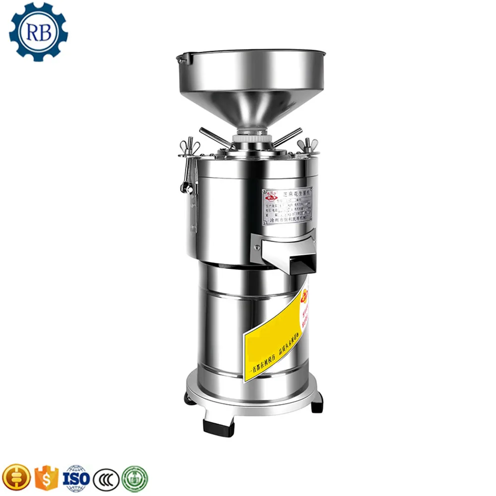 Best Price Cashew Butter Grinding Machine Colloid Mill Sesame Grinding Nuts Peanut Butter Making Machine for Home Use