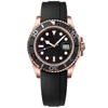 Rose gold/black