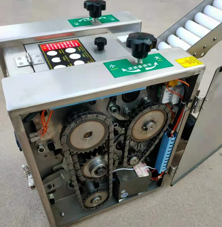 110v/220v Stainless Steel Automatic Wonton Dumpling Skin Machine/roti Chapati Wrapper Maker - Image 4