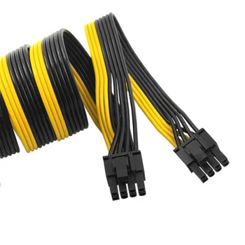 Adaptador 6 Pines A Doble 8 Pines Cable Divisor PCI-E Para GPU