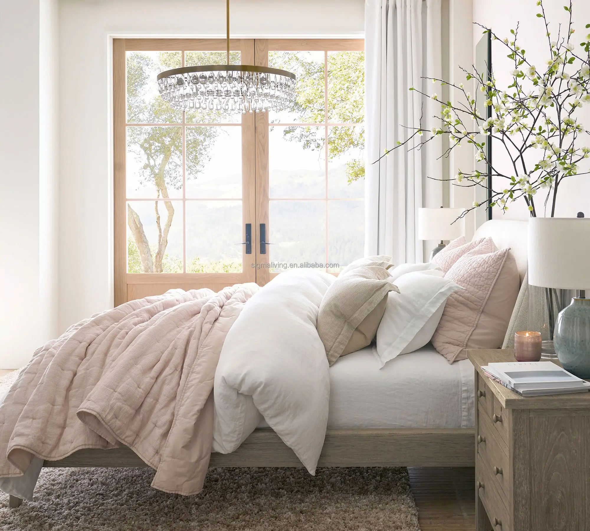 king bed smart bed bedroom furniture upholstered platform bed