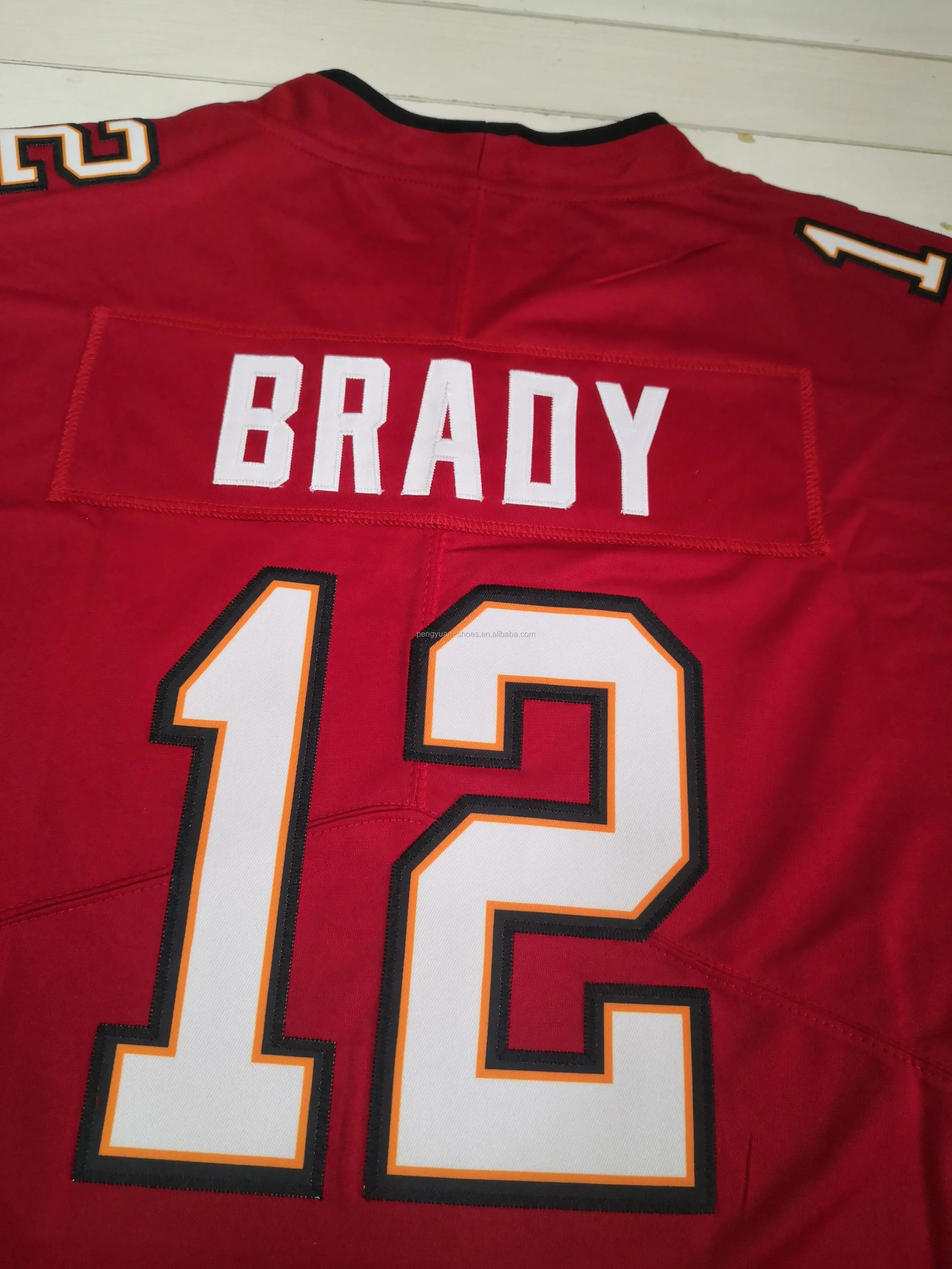 Wholesale Best Quality #12 Tom Brady #13 Mike Evans #87 Rob Gronkowski #14  Chris Godwin #45 Devin White #54 Lavonte David Jersey From m.