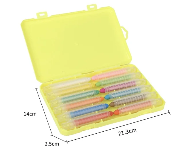 Alibaba.com: Dustless Chalk with Holder for Kids, Colorful Chalk Set in ...