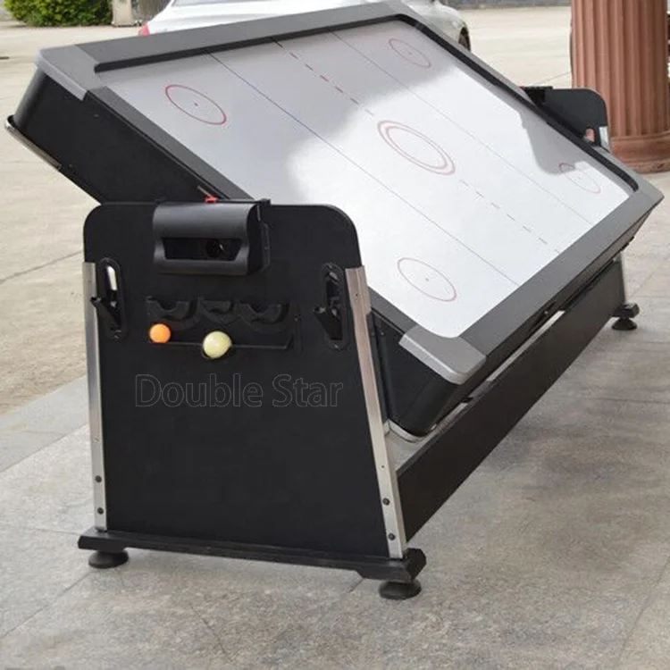 SZX Modern 4 in 1 Billiard & Pool Table with air Hockey and Tennis Dinning for Adult