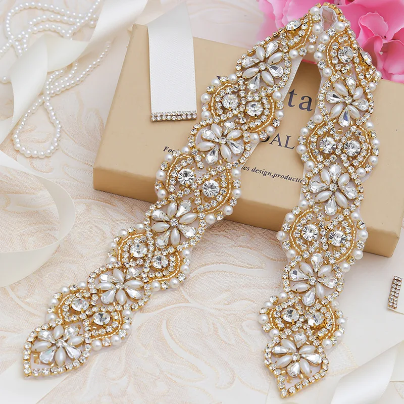 Elevate Your Bridal Gown with Women's Wedding Belt Crystal Pearls Elevate Your Bridal Gown with Women's Wedding Belt Crystal Pearls