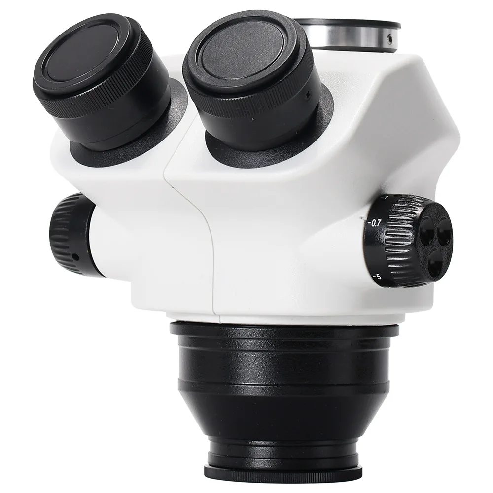 Triocular Microscope 3.5-100x Continuous Triocular Microscope High Eye Point WF10X22 ...