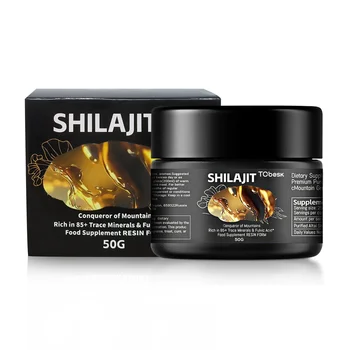 Pure Himalayan 50g Shilajit Resin Dietary Supplement for Healthy Heart and Immune Support