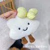 Yellow bow cloud pendant