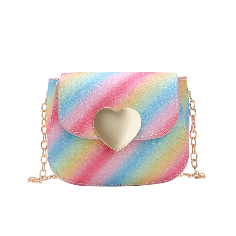 girl rainbow wallet