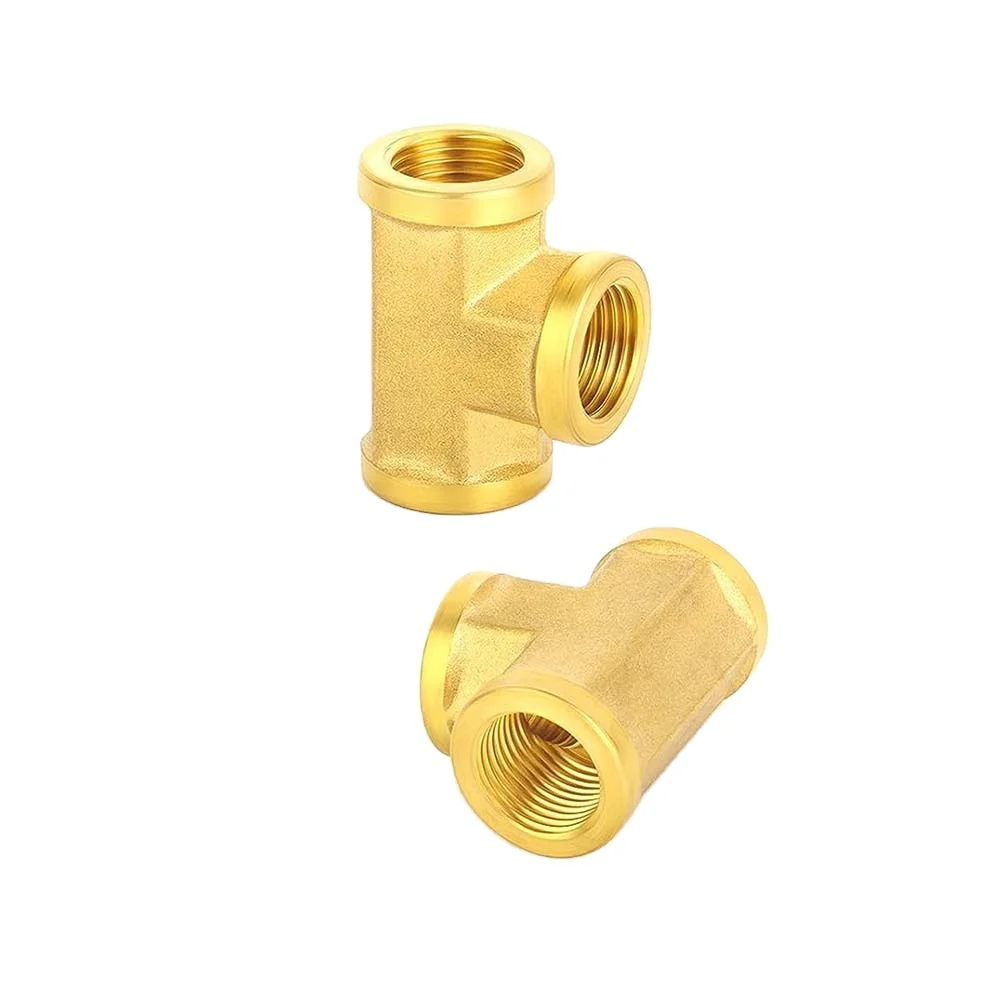 Brass Female Thread Tee Pipe Fittings