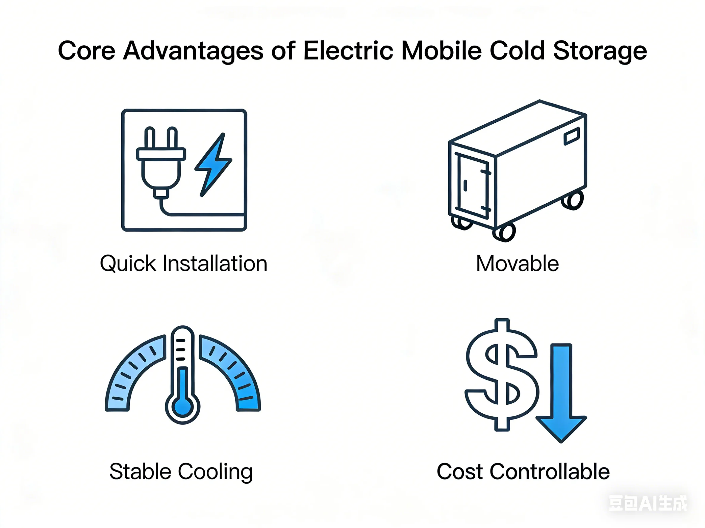 Cold Room Storage, 20ft, 220 V, R-410A - detail 4