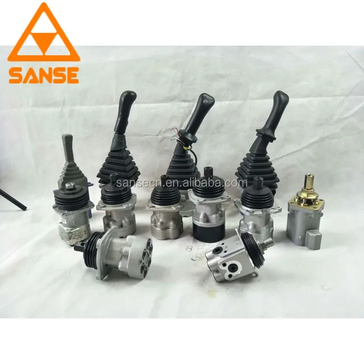 Excavator Controller Joystick Handle and Rubber Manipulation Joysticks for More Machinery Engines Parts