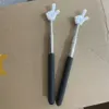 White two fingers