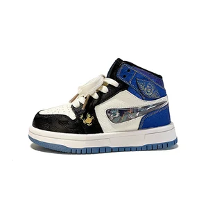 TBS Dragon Inspired Kids Board Shoes Boys Hot Selling High Top Black and Blue Designer Casual Sneakers for 3-15 Children Unisex