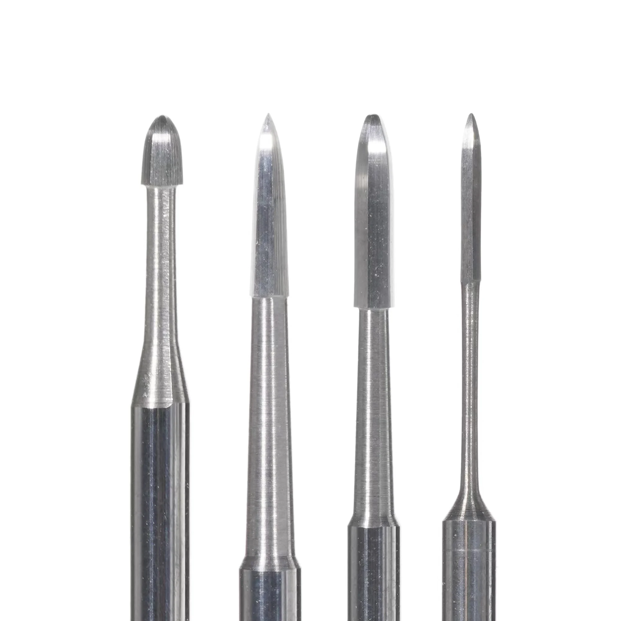 Septangle Octagon Solid Carbide Mini Polygon Bit Uncoated Tungsten Carbide Nail Drill Bits Efile Accessories