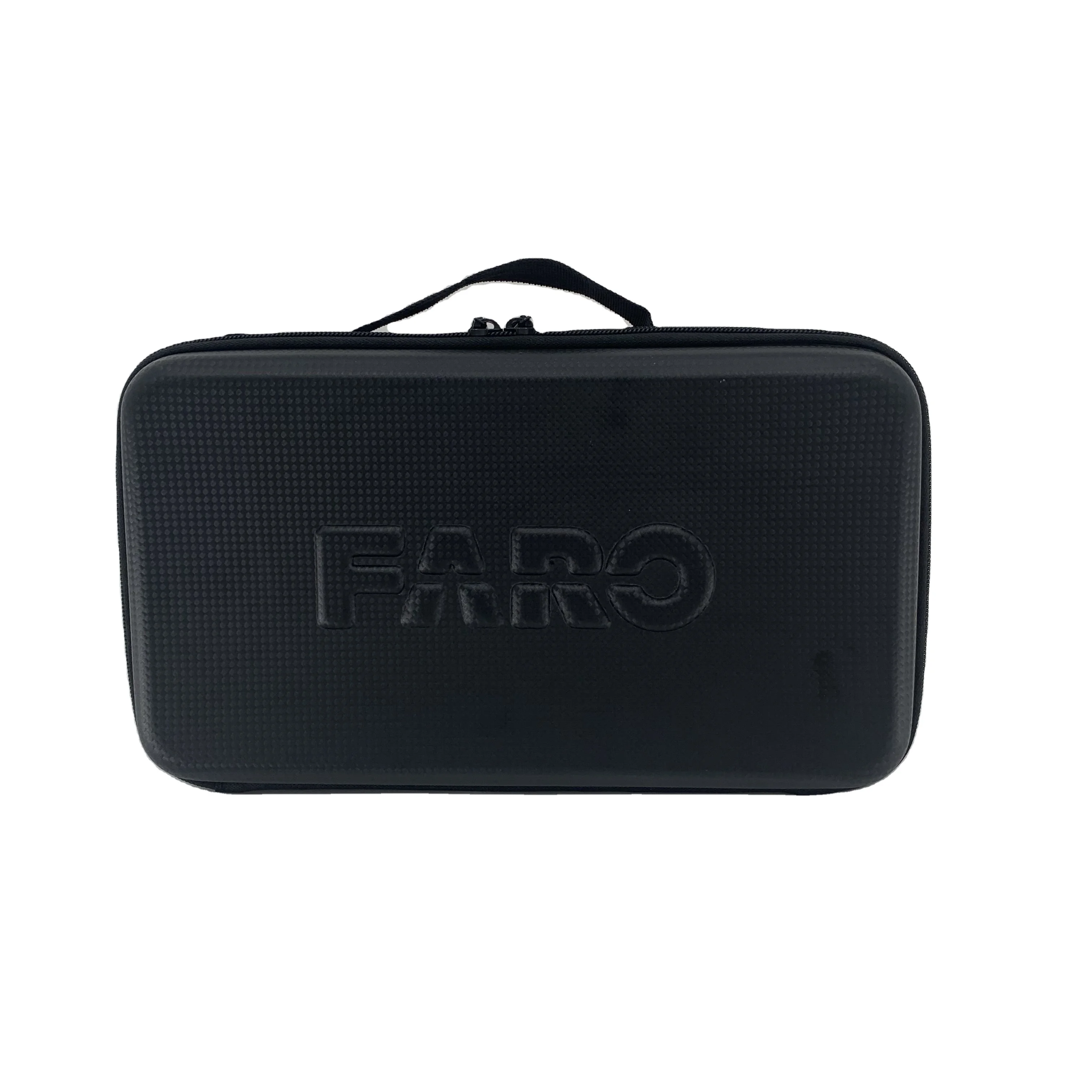 Manufacture Custom EVA Hard Foam Carbon Fiber PU Leather Battery Zipper Carry Case with EVA Cutting Inlay manufacture