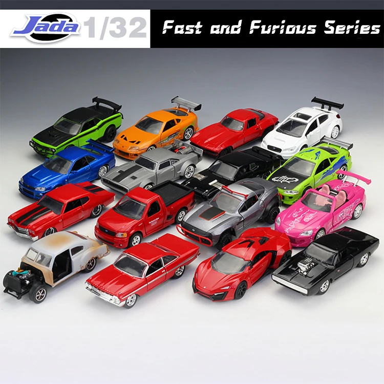 JADA Fast and Furious Series WRX STI 1:32 Diecast Toy Car Model for Collection