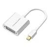 Convertidor mini DP a DVl blanco 1080p