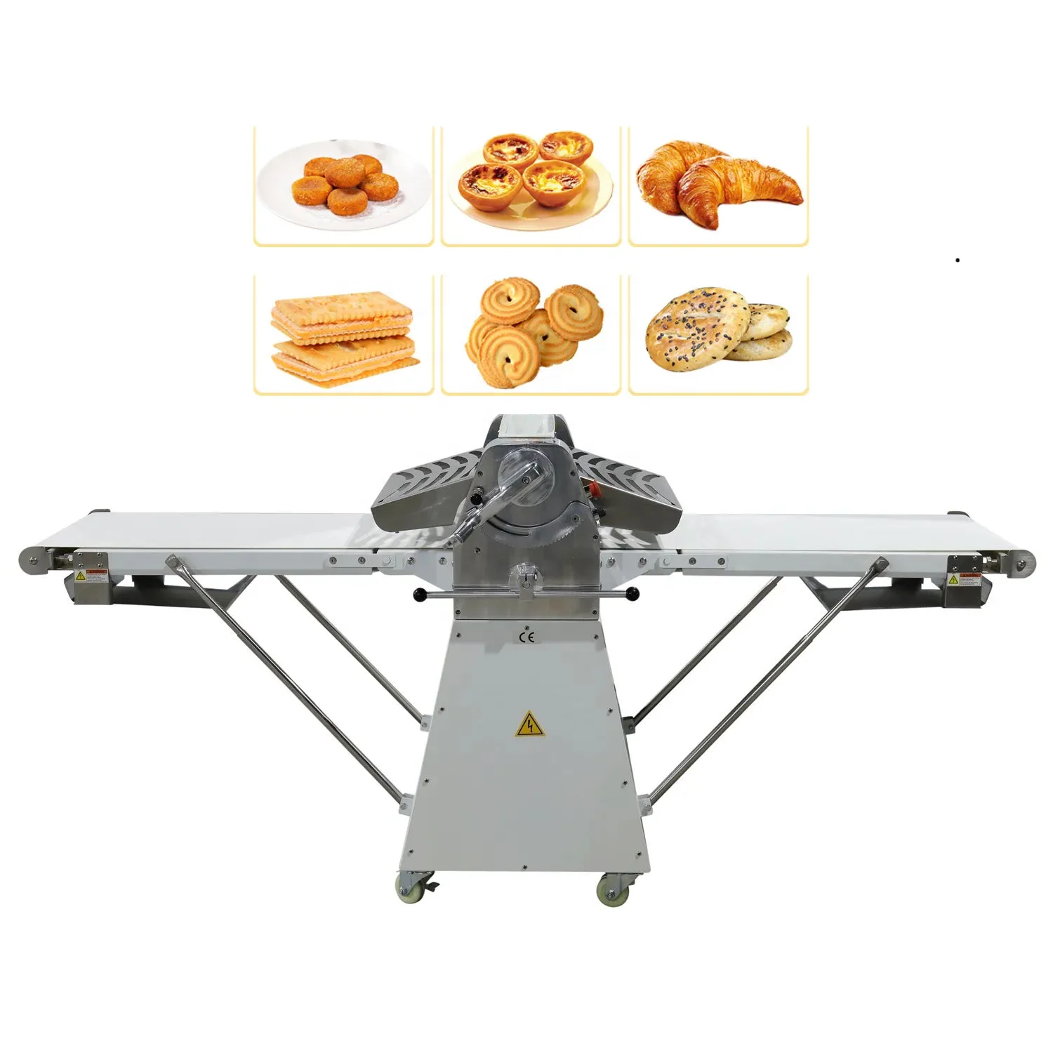 Коммерческий хлебопекарный валик 650 мм для дома машина раскатки теста пиццы