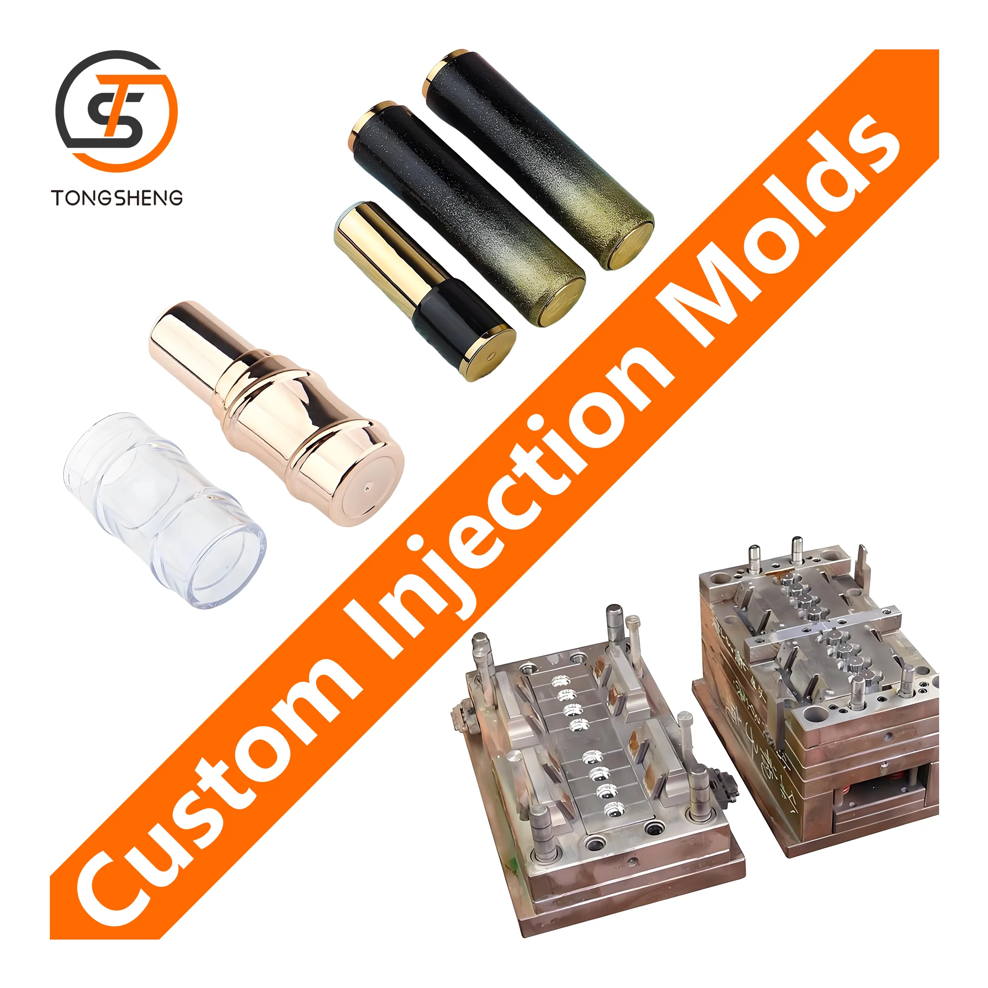ODM Factory Direct Custom Cosmetic Packaging Injection Mold for Lipstick Tubes & Drinkware