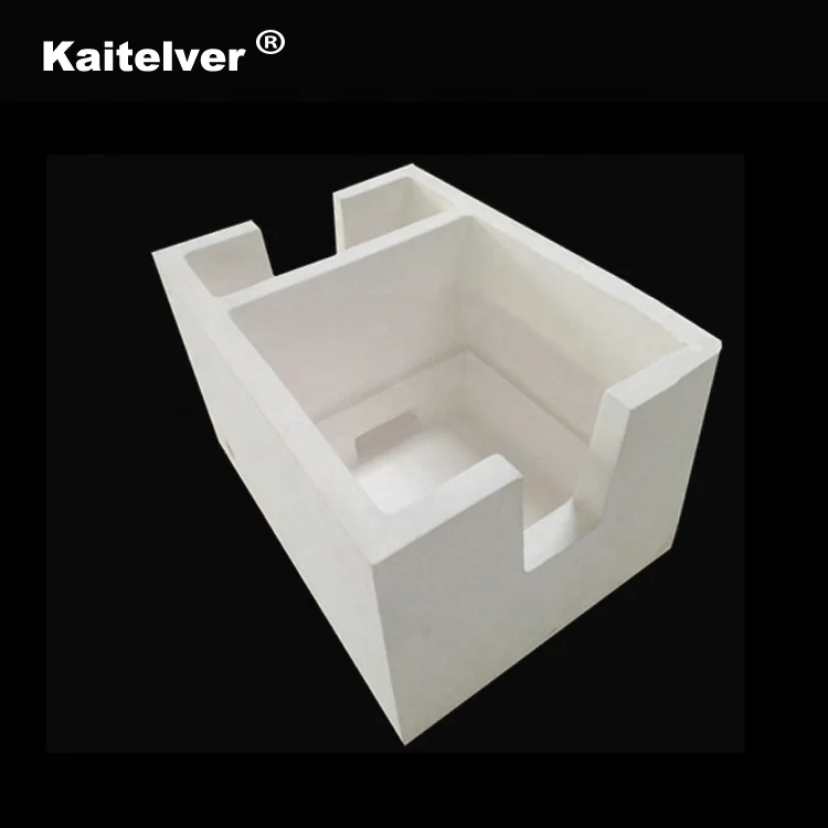 Castable Refractory Material Aluminosilicate Filtration Box and Filter Bowl  for Aluminium Casting